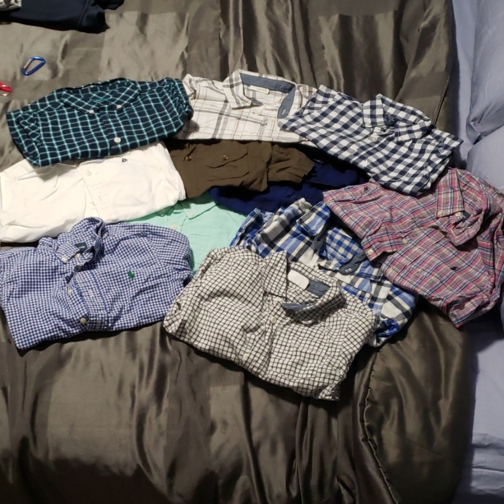 Boy's button up shirts!